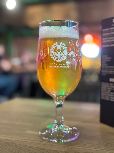 Black Isle Brewery organic beer on draught at Coyote Burger, Inverness